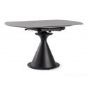 TORRES design bővíthető kerámia étkezőasztal - 85-130cm - antracit