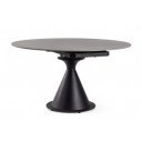 TORRES design bővíthető kerámia étkezőasztal - 85-130cm - antracit