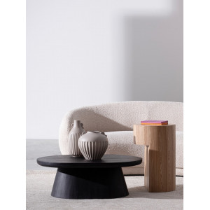 SANNITA mangófa dohányzóasztal - 90cm BIZZOTTO