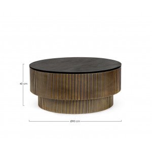 VIRAT exkluzív dohányzóasztal - 90cm BIZZOTTO