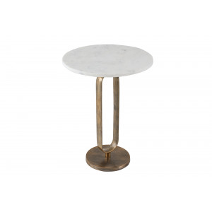 MATISSE elegáns márvány lerakóasztal - 60cm