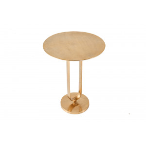 MATISSE elegáns fém lerakóasztal - 60cm -arany