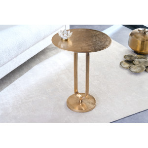 MATISSE elegáns fém lerakóasztal - 60cm -arany INVICTA
