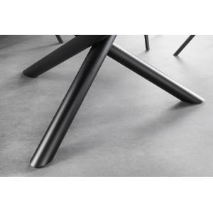 SPIN kerek kerámia étkezőasztal - 150cm - fehér