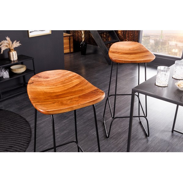 MAMMUT design akácfa bárszék MAMMUT design akácfa bárszék
