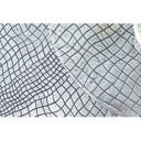 NILOTIC design fém dohányzóasztal szett- ezüst