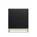 ZEN CIRCLE modern mangófa szekrény - 120cm - fehér