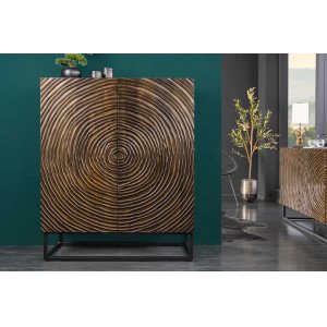 ZEN CIRCLE modern mangófa szekrény - 120cm INVICTA