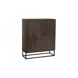 ZEN CIRCLE modern mangófa szekrény - 120cm