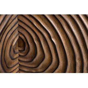 ZEN CIRCLE modern mangófa komód- 177cm