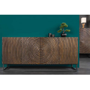 ZEN CIRCLE modern mangófa komód- 177cm