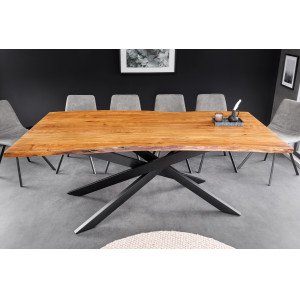 MASSIVE tömör akác étkezőasztal - 200cm INVICTA
