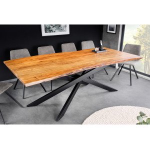 MASSIVE tömör akác étkezőasztal - 200cm INVICTA