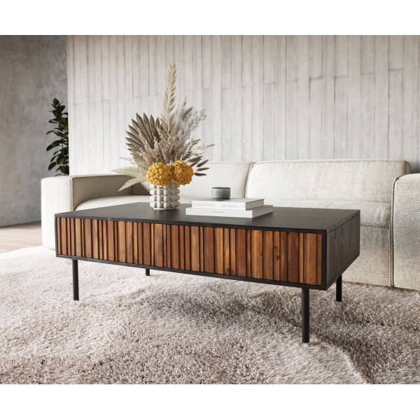 KOESTNER prémium rózsafa dohányzóasztal - 120cm