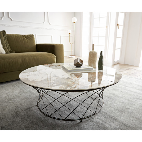 LAPELLE prémium kerámia dohányzóasztal - 100cm