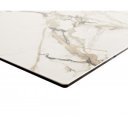 MEMENTO prémium kerámia étkezőasztal - 180-220cm - calacatta