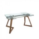 FONDON design bővíthető üveg étkezőasztal - 160-240cm