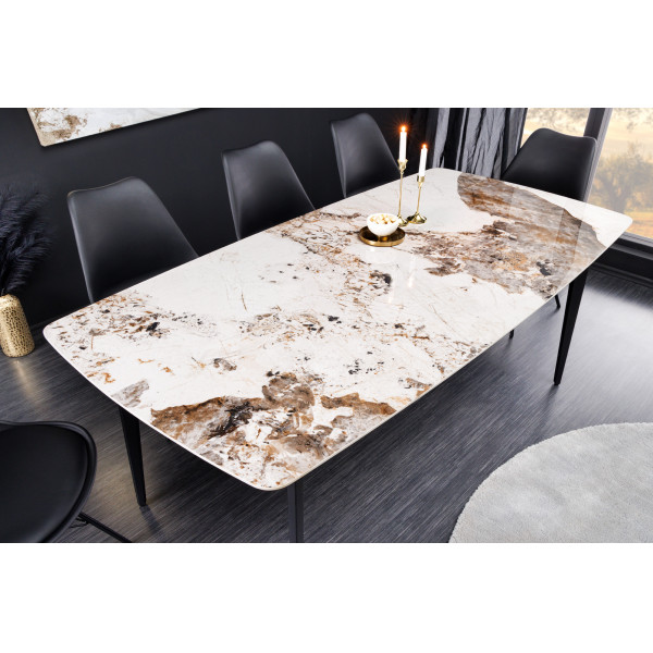 MILANO design kerámia étkezőasztal - 160/180cm