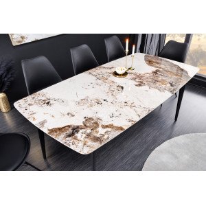 MILANO design kerámia étkezőasztal - 160/180cm INVICTA