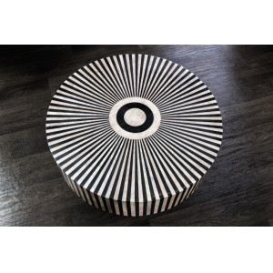 BONE HARMONY exkluzív dohányzóasztal - 60cm INVICTA