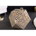 BONE DIAMOND exkluzív dohányzóasztal - 60cm