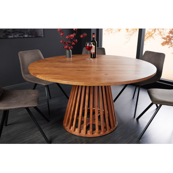 JADE különleges akác étkezőasztal - 130cm