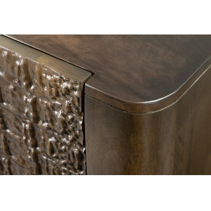 NILOTIC modern mangófa komód - 177cm - barna