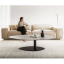 GLORY prémium kerámia dohányzóasztal - 140cm - beton