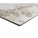 MURANO prémium kerámia étkezőasztal - 180-220cm - beige márvány