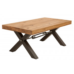 THOR modern tölgy dohányzóasztal - 110cm