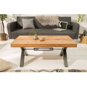 THOR modern tölgy dohányzóasztal - 110cm INVICTA