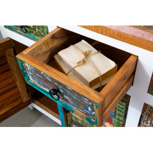 JAKARTA - II tömörfa tálalószekrény -160cm