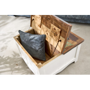 JAKARTA-II BOX tömörfa dohányzóasztal - 70cm INVICTA