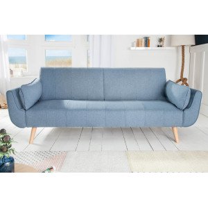 DIVANI design kanapé - 215cm - kék INVICTA
