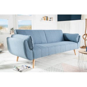 DIVANI design kanapé - 215cm - kék INVICTA