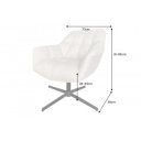 PAPILLON design fotel - beige