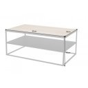 APARTMENT design tölgy dohányzóasztal - 95cm