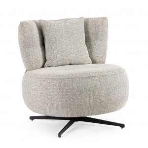 GONEN design fotel - szürke BIZZOTTO