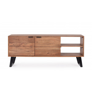 LUCCA design akácfa TV-szekrény - 145cm BIZZOTTO