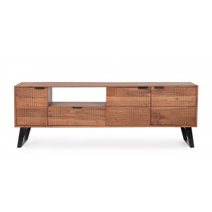 LUCCA design akácfa TV-szekrény - 175cm BIZZOTTO
