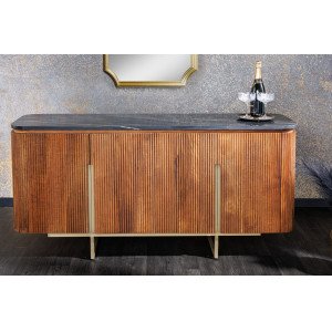 VILAS MARBLE exkluzív mangófa komód - 160cm INVICTA