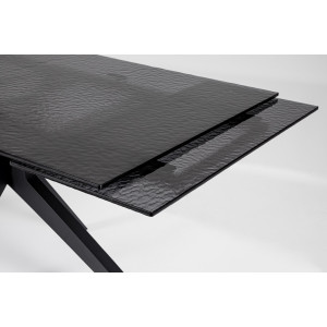 GALATINA prémium üveg étkezőasztal - 180-240cm