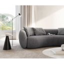 LARNA modern kanapé - taupe/szürke - 260cm