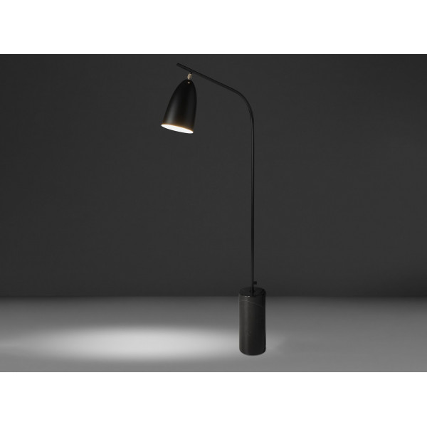 BARRANTES design állólámpa - 147cm - fekete