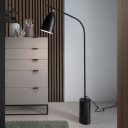 BARRANTES design állólámpa - 147cm - fekete
