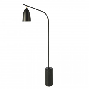 BARRANTES design állólámpa - 147cm - fekete