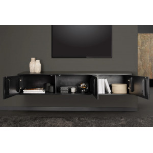 MOUNTAIN SOUL különleges kőfurnéros TV-szekrény - 160cm - beige INVICTA