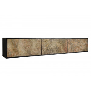 MOUNTAIN SOUL különleges kőfurnéros TV-szekrény - 160cm - beige
