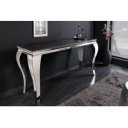 MODERN BAROCK design konzolasztal - 145cm - fekete márvány