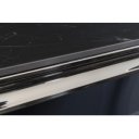 MODERN BAROCK design konzolasztal - 145cm - fekete márvány